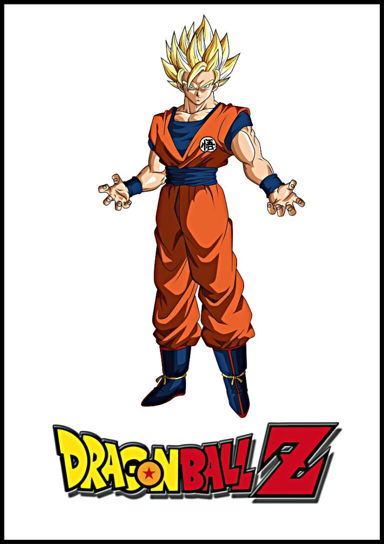 Disegni Goku Da Colorare Per Bambini