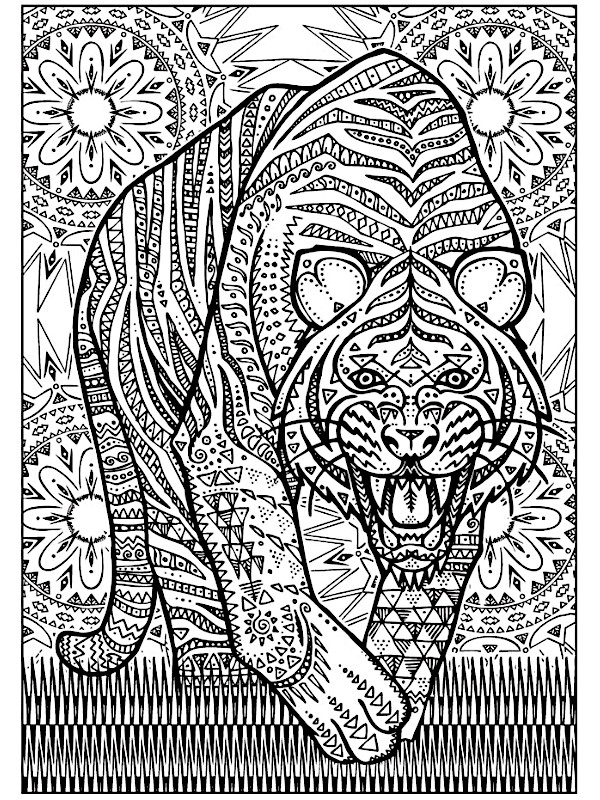 Mandala Animali da Colorare : 41 disegni da stampare (GRATUITO)