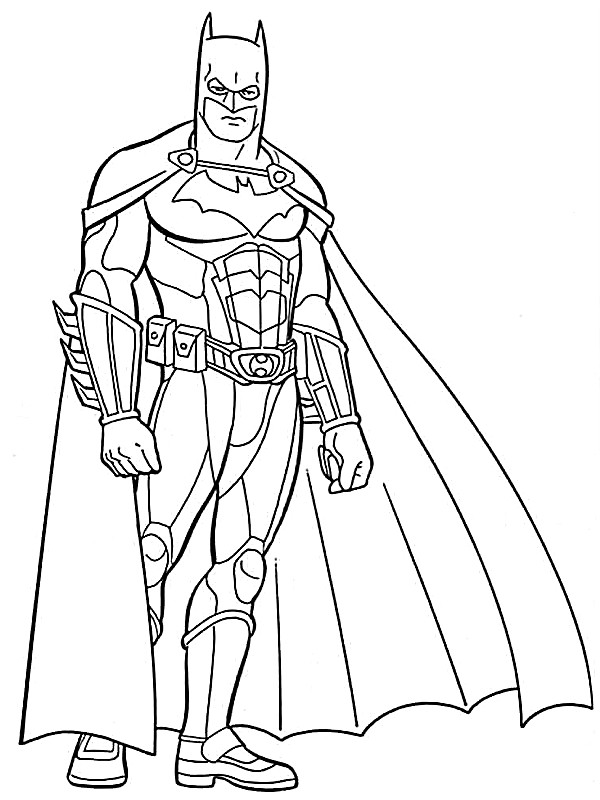 Batman Coloring Page  Disegni da colorare, Pagine di libro da colorare,  Batman