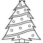 albero di natale disegno