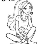 barbi da colorare