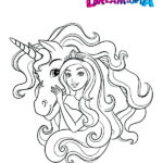 barbie da colorare