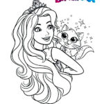 barbie da colorare