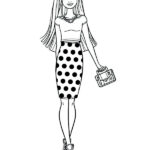 barbie da colorare e stampare