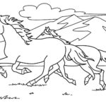 cavallo disegno per bambini