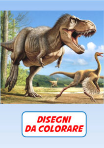 dinosauro da colorare pdf