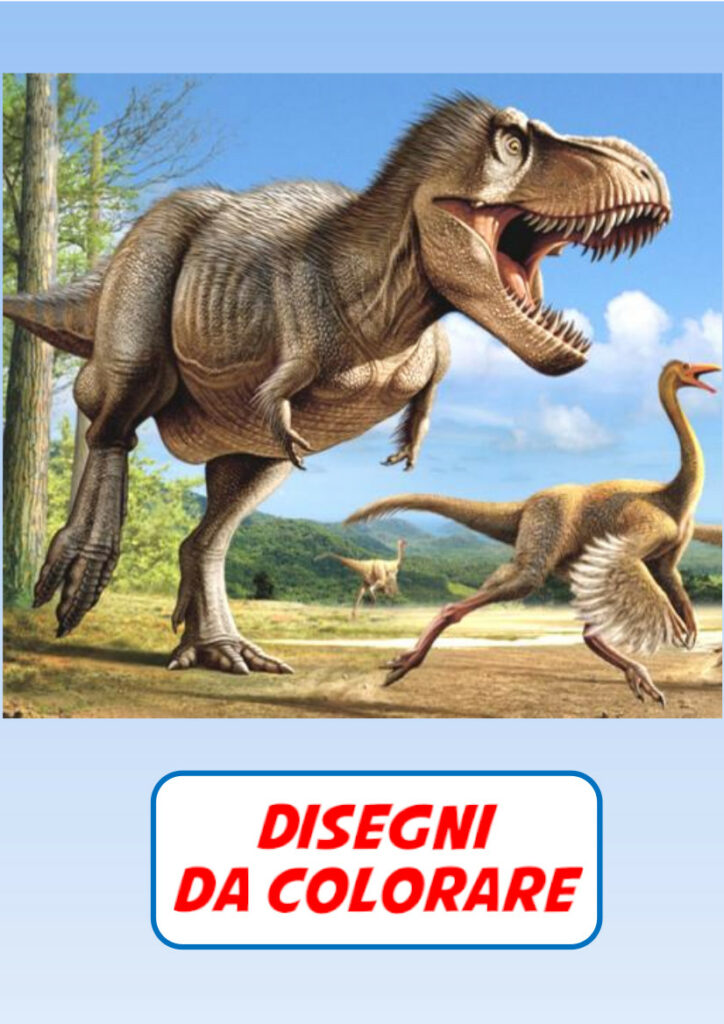 Disegni Dinosauri da Colorare 🦕