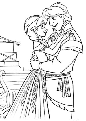 disegni da colorare frozen