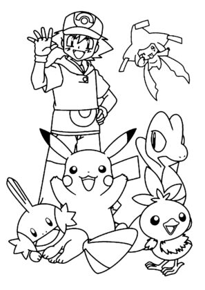 disegni da colorare pokemon