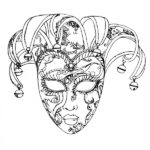 disegni di carnevale