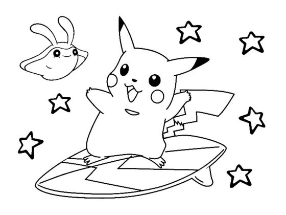 disegni di pikachu