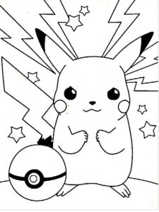 disegni pikachu