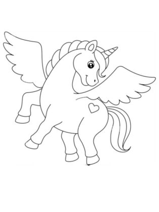 disegni unicorni