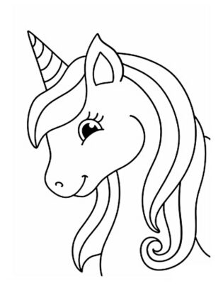 disegni unicorni da colorare