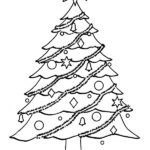 disegno albero di natale