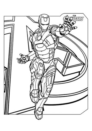 disegno avengers