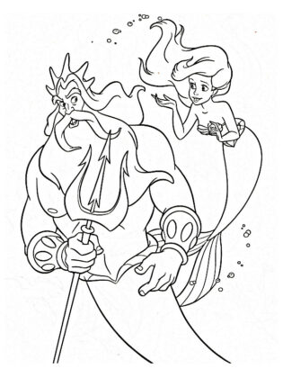 disegno da colorare disney