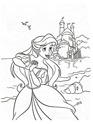 disegno da colorare disney