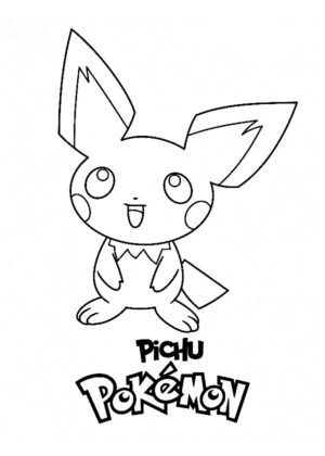 disegno da colorare pokemon
