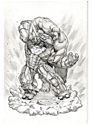 disegno hulk