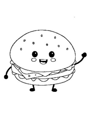 disegno kawaii da colorare