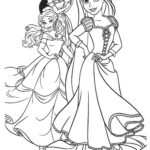 disegno principessa