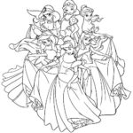 disegno principessa