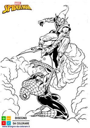 disegno spiderman
