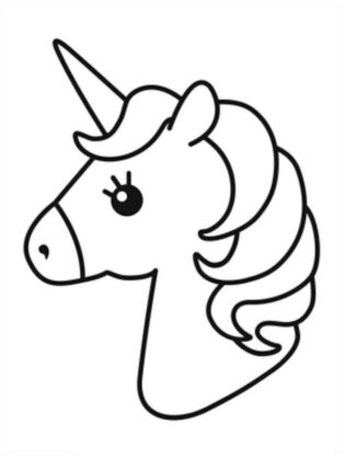 disegno unicorno