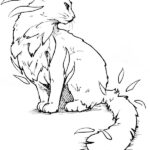 gatto da colorare