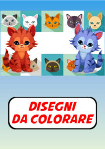 gatti da colorare pdf
