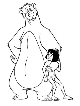 immagini da colorare disney