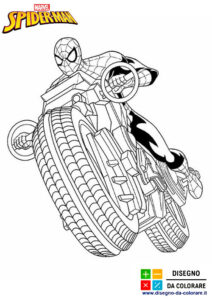 spiderman disegno