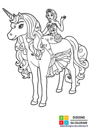 unicorni da colorare