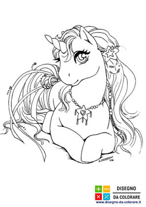 unicorno disegno