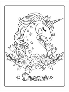 Unicorno da Colorare  20 disegni da stampare 🦄 (GRATIS)