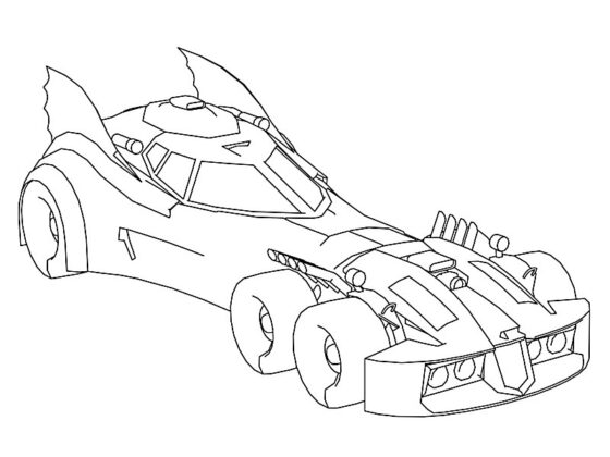 batman disegni da colorare