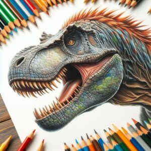 colorare dinosauro
