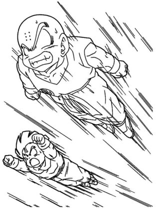 disegni da colorare dragon ball