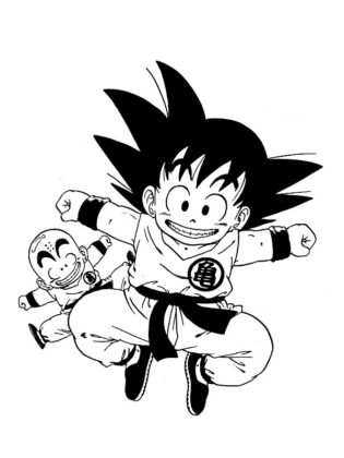 disegni da colorare dragon ball