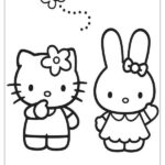disegni da colorare hello kitty