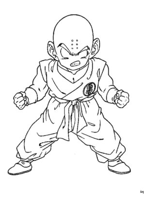 disegni dragon ball da colorare
