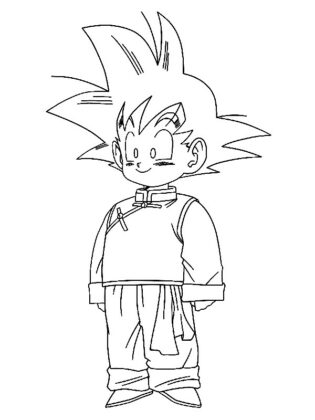 disegni dragon ball da colorare
