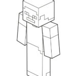 disegni minecraft da colorare