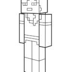 disegni minecraft da colorare