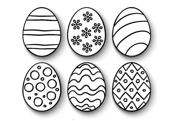 disegno uova di pasqua