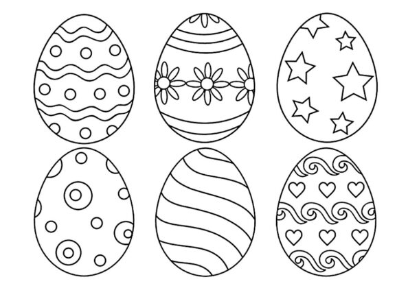 disegno uova di pasqua