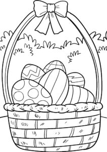 disegno uovo di pasqua