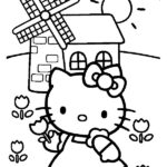 hello kitty da colorare