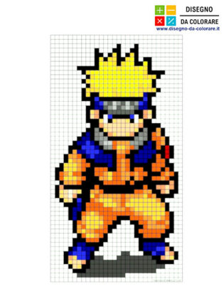 naruto pixel art